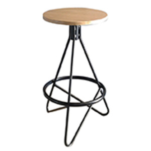 TS-347 σκαμπό ψηλό μεταλλικό με ΚΑΘΙΣΜΑ & ΧΡΩΜΑ ΕΠΙΛΟΓΗΣ, 38x38xΗ73